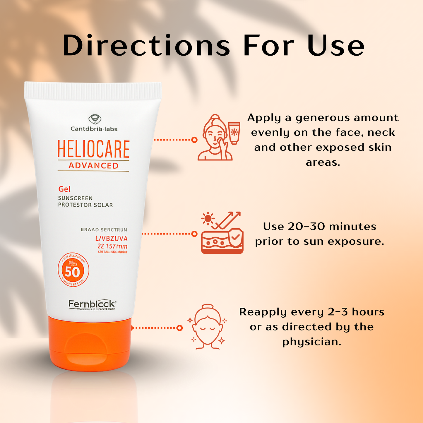 Heliocare Gel Sunscreen - Buy 1 Get 1 Free