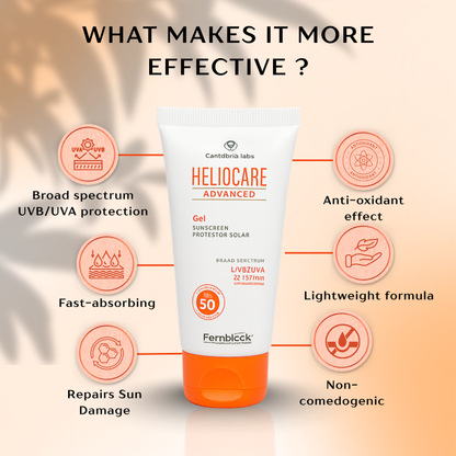 Heliocare Gel Sunscreen - Buy 1 Get 1 Free