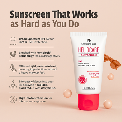 Heliocare Gel Sunscreen - Buy 1 Get 1 Free